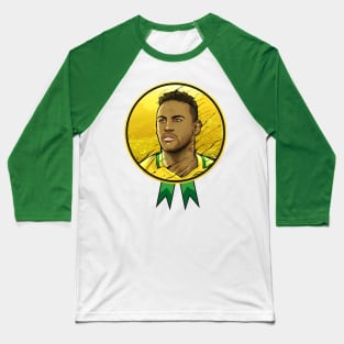 Brazilian Gold Rio Janeiro Baseball T-Shirt